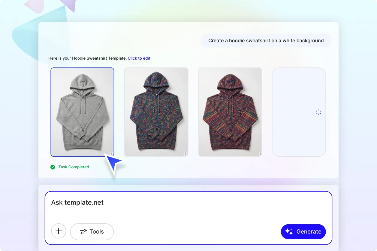 Free AI Hoodie Sweatshirt Generator, Create Hoodie Online Designs